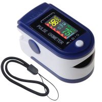 Digitális pulzoximéter, véroxigénmérő, pulzusmérő színes kijelzővel