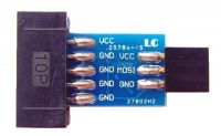 10Pin To 6PiN Converter AVRISP USBASP STK500 programozókhoz