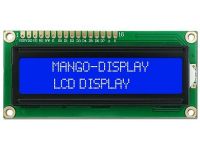 1602 LCD modul kék háttér