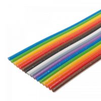 40 eres szalagkábel, színes - AWG28-40C - 10cm