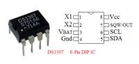 DS1307 óra IC RTC Real-Time Clock DIP8