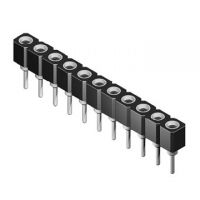 Preciziós IC foglalat - 1 soros, tördelhető 40 pin 2.54mm